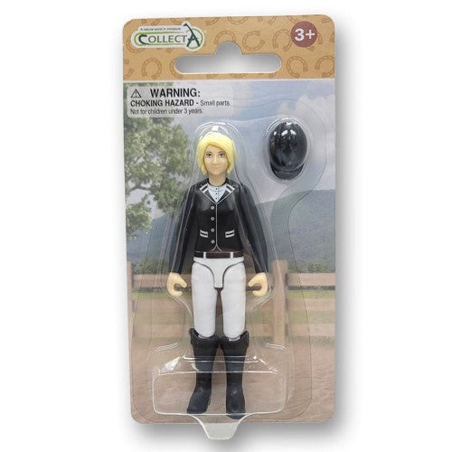 Figurine - CollectA Lady Tournament Rider with Equestrian Helmet