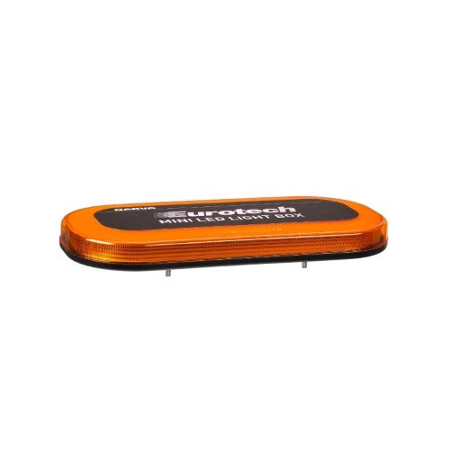 12/24v Eurotech Led Light Box Flange Base Amber - NARVA