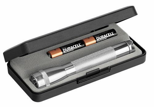 Flashlight - MAGLITE Mini Mag 2 Cell AA Pres Box (Silver)