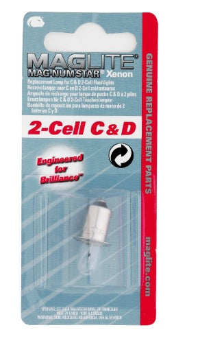 MAGLITE 2 Cell C/D Xenon Bulb