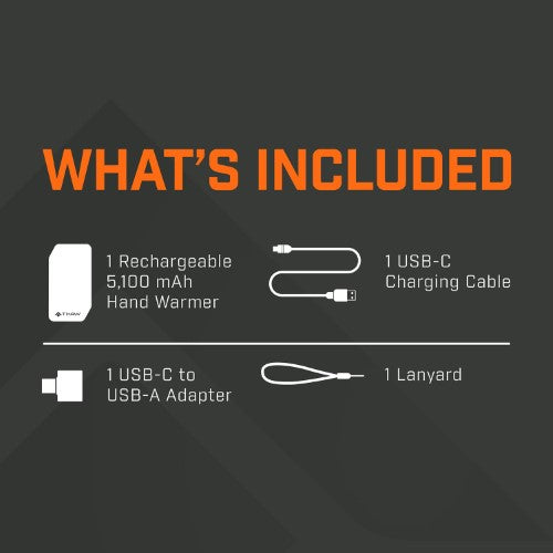 Rechargeable Hand Warmer - THAW Light and 5K Power Bank