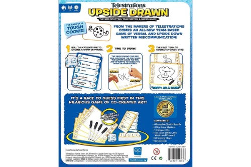 Party Game - Telestrations Upside Drawn