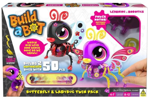 Build a Bot Bugs Twin Pack - Ladybug & Butterfly
