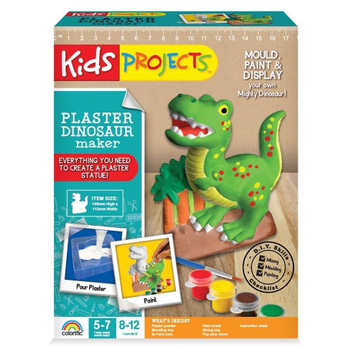 Kids Craft Kit - Kids Projects Paint a Dinosaur