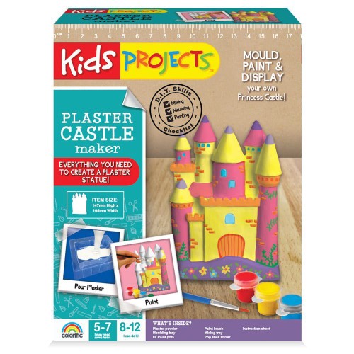 Kids Craft Kit - Kids Projects Mould a Princess Castle Project