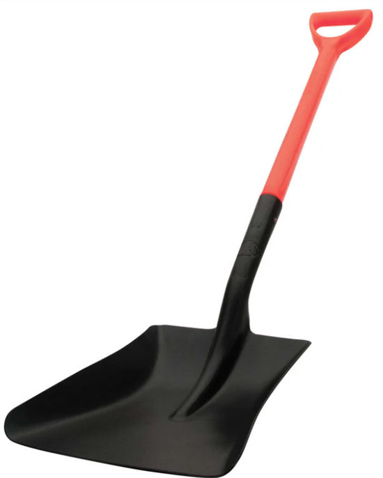 Atlas Trade No. 3 Fibreglass D Handle Square Mouth Shovel