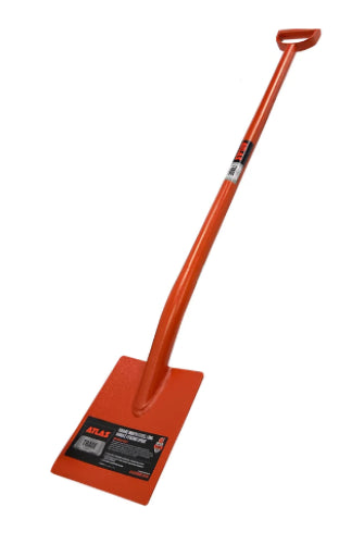 Atlas Trade Square Mouth Steel Long Handle Fencing Spade
