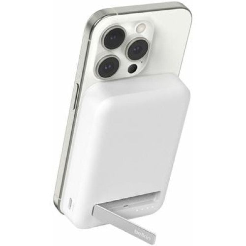 BOOSTCHARGE 10K 15W QI2 POWER BANK WHITE
