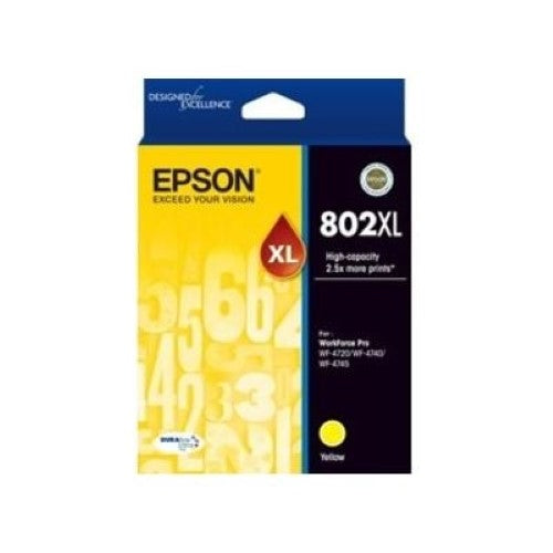 Epson 802XL YELLOW DURABRITE INK (C13T356492)