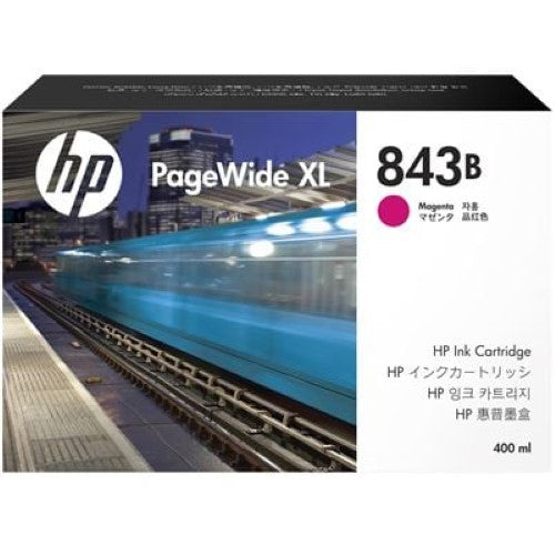 HP 843B 400-ml Black PageWide XL Ink Cartridge (C1Q61A)