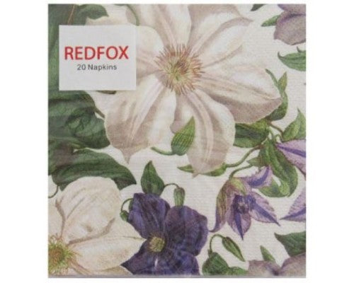 Floral Cocktail Napkin
