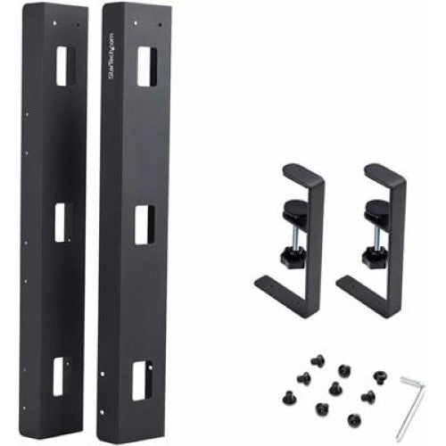 Under Desk Cable Management Tray Black