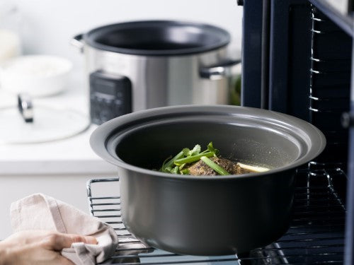 Bistro Slow Cooker 3.7L - Stainless Steel - GreenPan