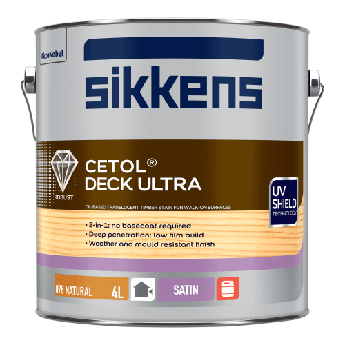 Sikkens Cetol Deck Ultra - Natural 4L