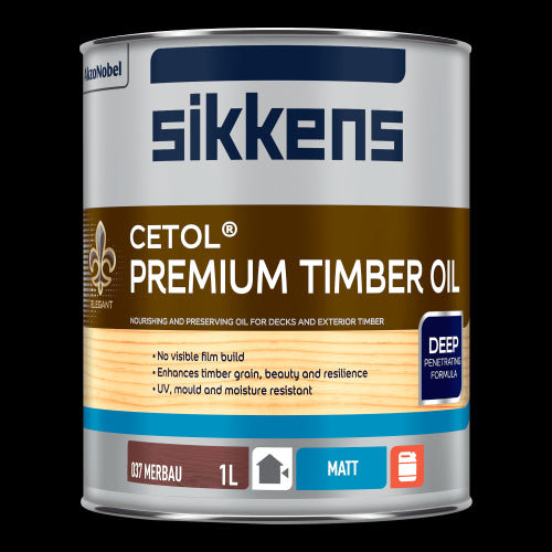 Sikkens Cetol Premium Timber Oil - Merbau 1L