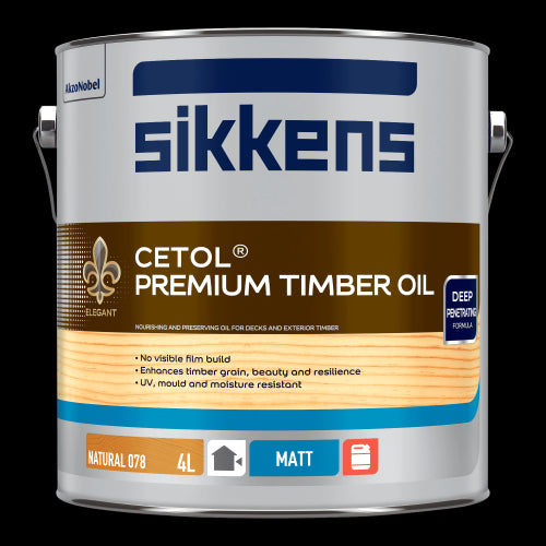 Sikkens Cetol Premium Timber Oil - Natural 4L