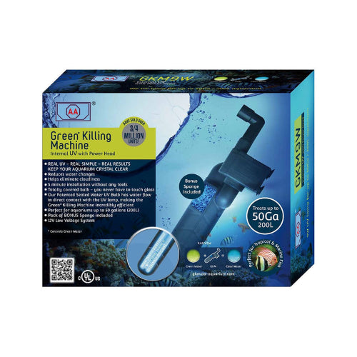 Aquatic UV Sterilizer Green Killing Machine 9W (up to 200L)