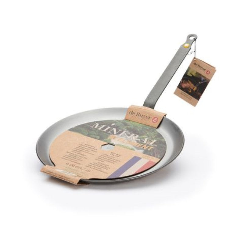 Steel Round Pancake Pan-Mineral B 24cm