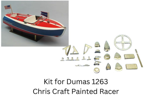 Wooden Model Ship Fitting - Fitting Set for 1263