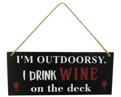 Wall Art - Drinks Hanger Wine Deck