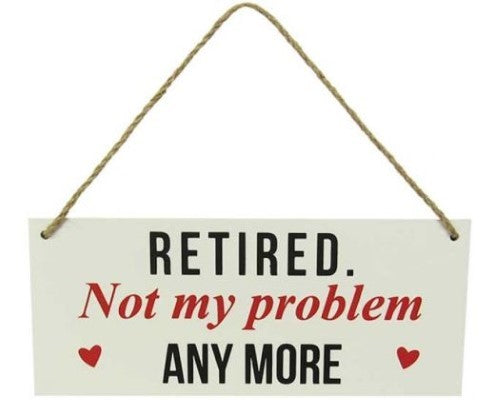 Wall Art - Senior Hanger NotMyProblem