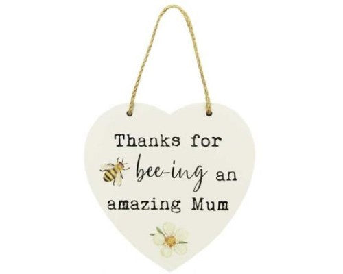 Wall Art - BeeHeartHanger AmazingMum
