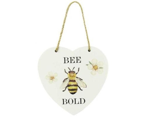Wall Art - Bee Heart Hanger Bold