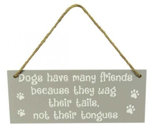 Wall Art - Dog Home Hanger Tails