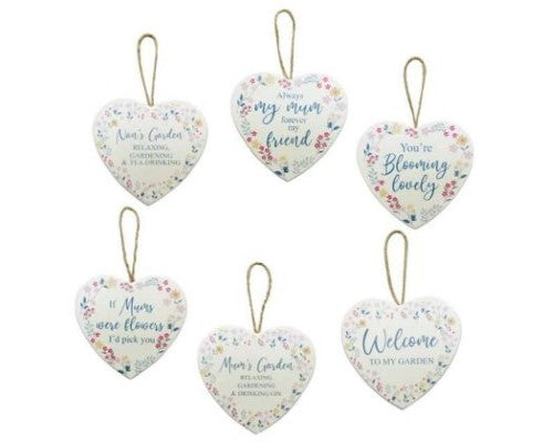Wall Art - GardenHeart HngerSet of 6
