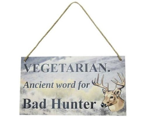 Wall Art - Hunting Hanger Vegetarian