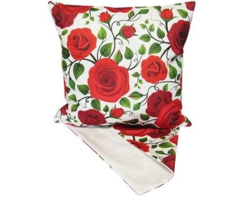Cushion Cover - Rose Red