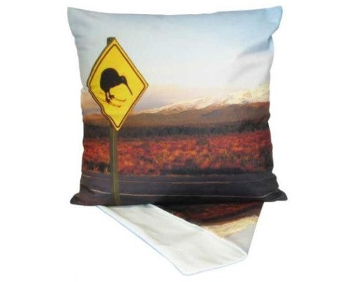 Cushion Cover - NZ Ruapehu Kiwi
