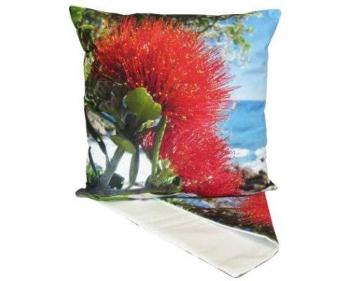 Cushion Cover - NZ Pohutukawa Blossom