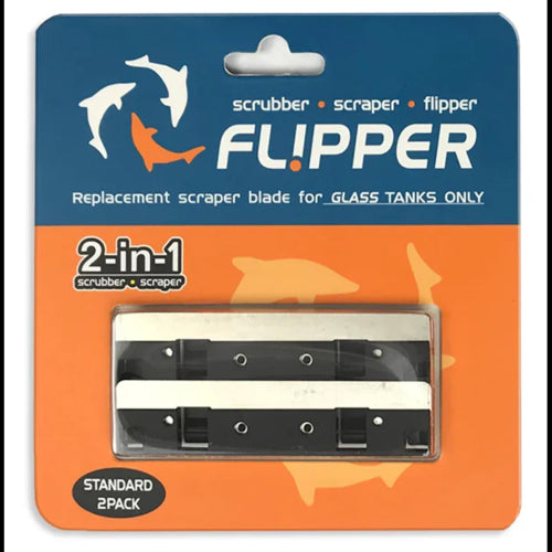 Aquatic Magnet Cleaner Flipper Standard - S/S Blade - 2pk