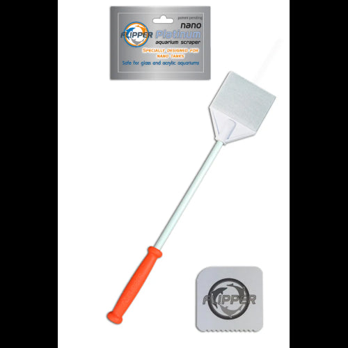 Aquatic Glass Cleaning Flipper Platinum Scraper Nano
