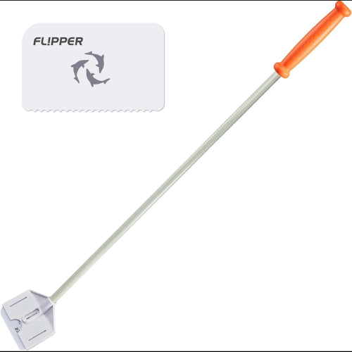 Aquatic Glass Cleaning Flipper Platinum Scraper 71cm
