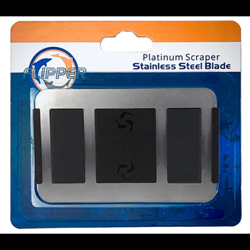 Aquatic Glass Cleaning Flipper Platinum Card S/S Replacement Blade
