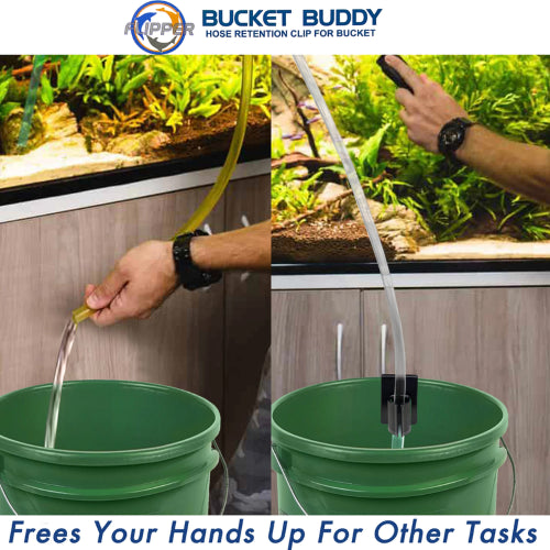 Aquatic Cleaning Tool Flipper Bucket Buddy