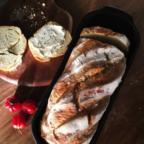 Large Bread Loaf Baker - Charcoal - Emile Henry