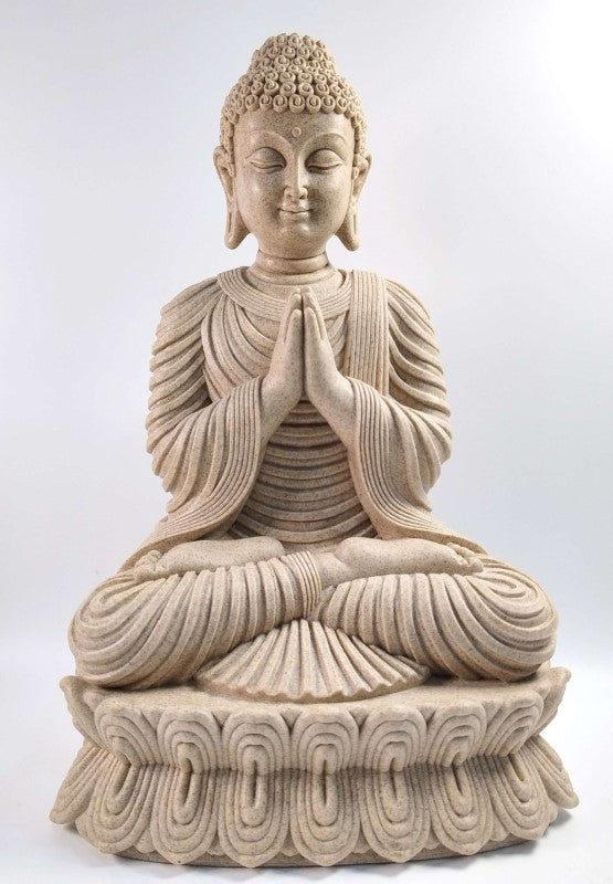 Ornament - Large Praying Buddha (30.5 x 18 x 45cm)