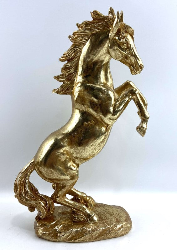 Ornament - Horse Gold (21.50 x 9 x 34cm)