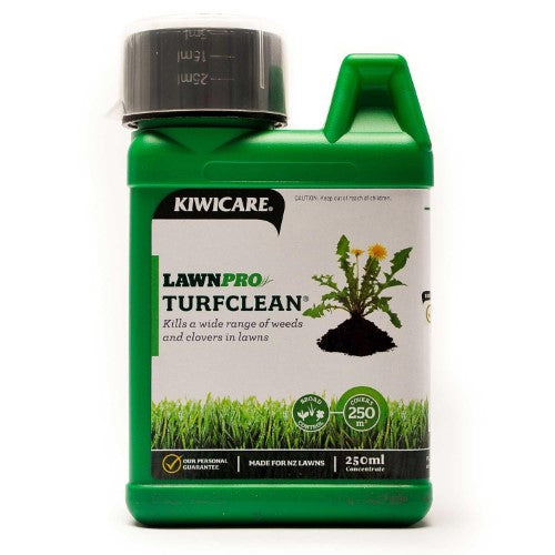 Herbicide- Kiwicare LawnPro Turfclean Concentrate (250ml)