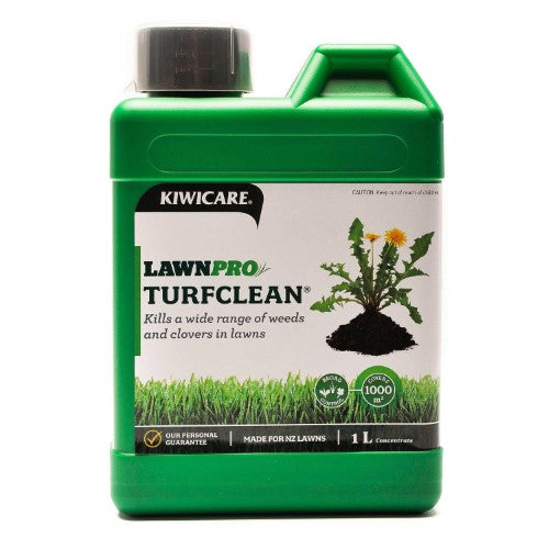 Herbicide- Kiwicare LawnPro LawnPro Turfclean (1L Concentrate)