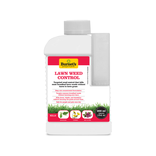 Herbicide - Burnet's Lawn Weed Control (200ml Concentrate)