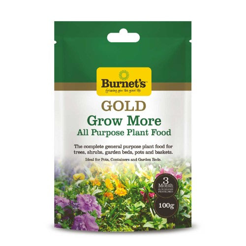 All Purpose Plant Food - Burnet's Gold Grow More (900g)