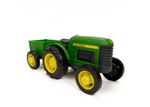 Green Toys - John Deere Tractor & Board Book