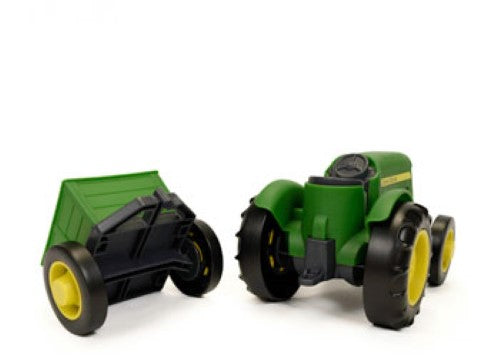 Green Toys - John Deere Tractor & Board Book