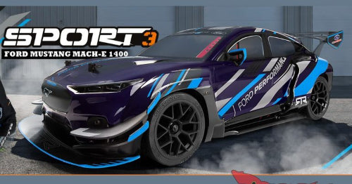 Radio Control - 1/10 RS4 S3 Mach E w/b&c