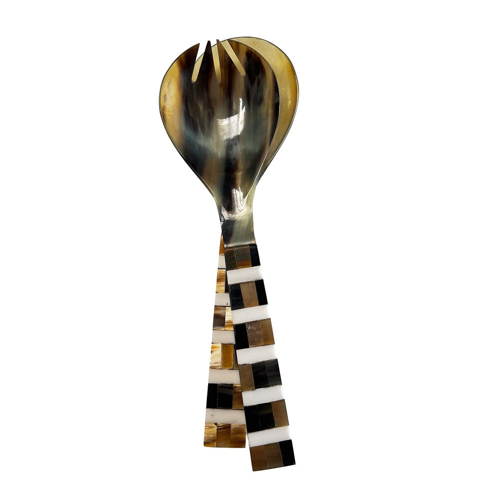 SHIFTING SANDS SALAD SERVERS 30x8CM- PAIR