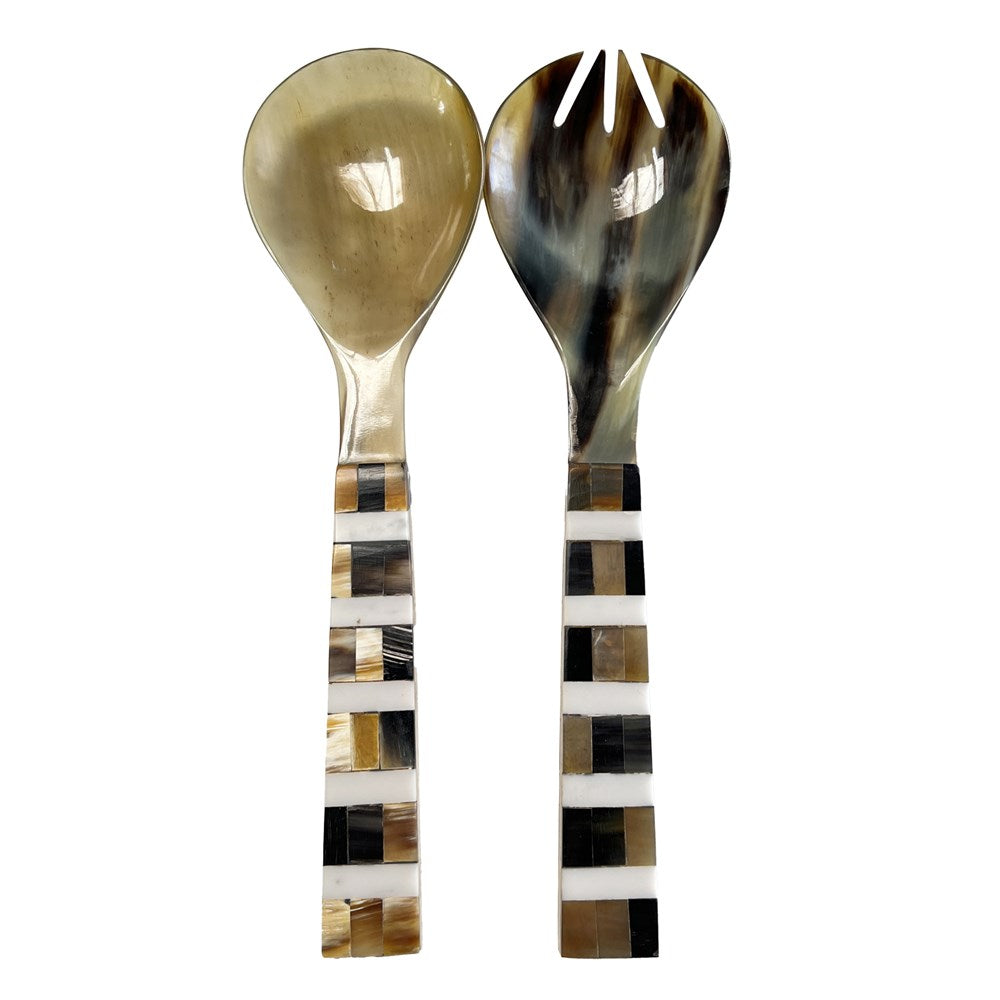 SHIFTING SANDS SALAD SERVERS 30x8CM- PAIR